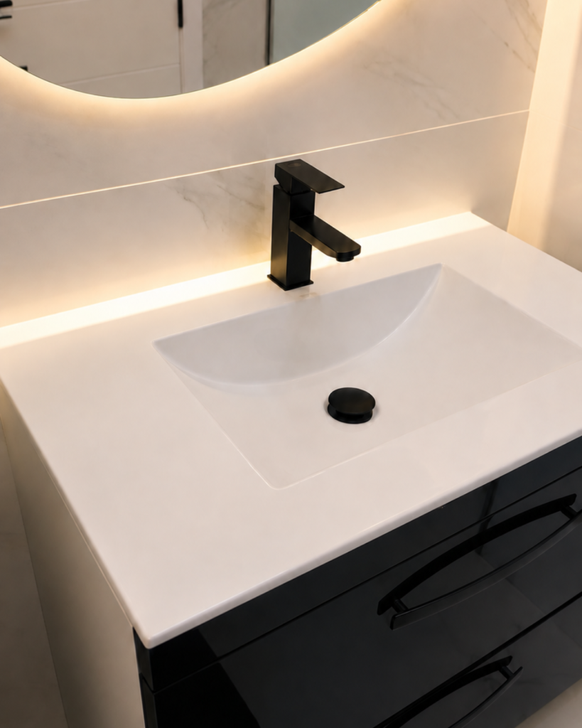 Detalle construido del proyecto Alba.