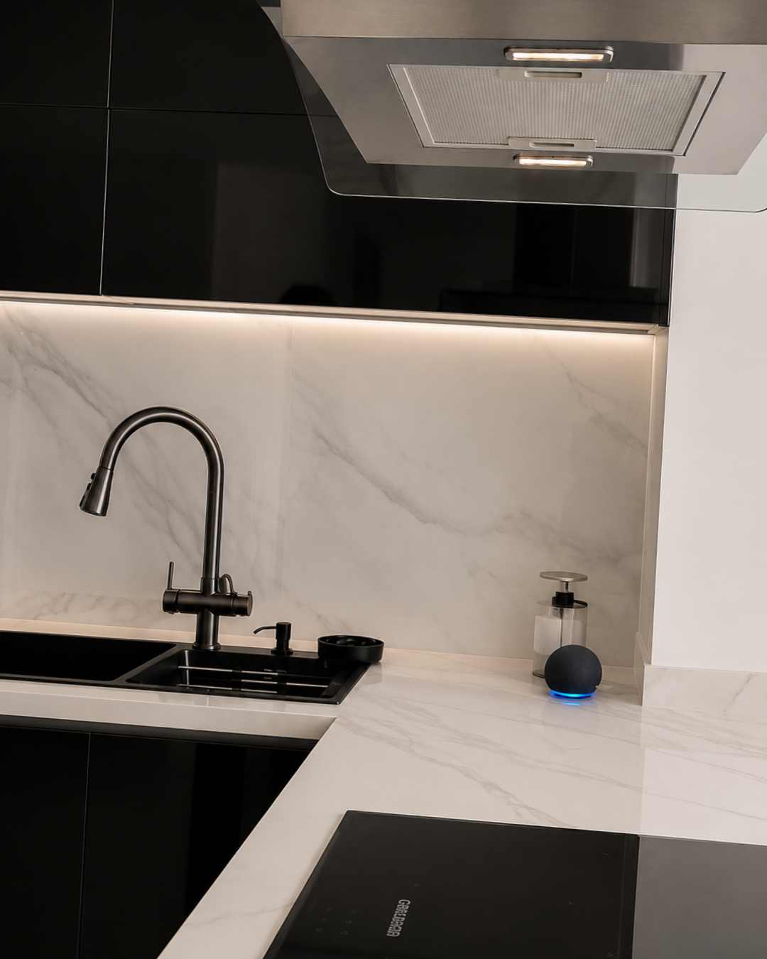 Detalle construido del proyecto Alba.