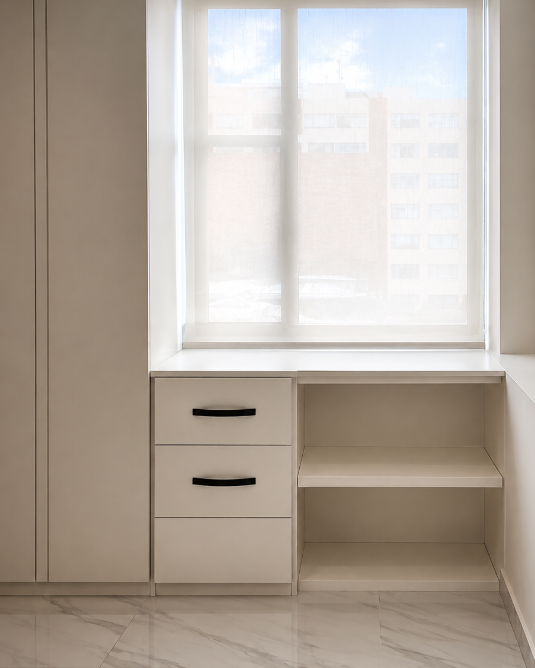 Interior remodelado del proyecto Alba en Bogotá.