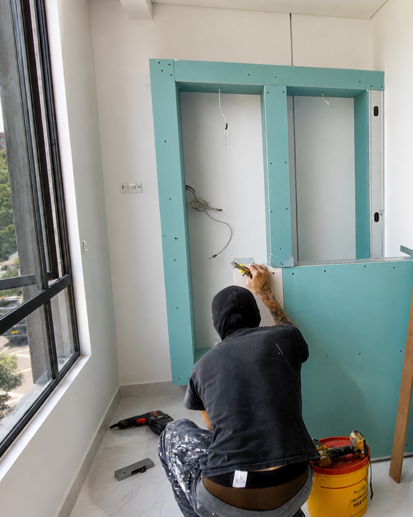 Proceso de obra del proyecto Alba.