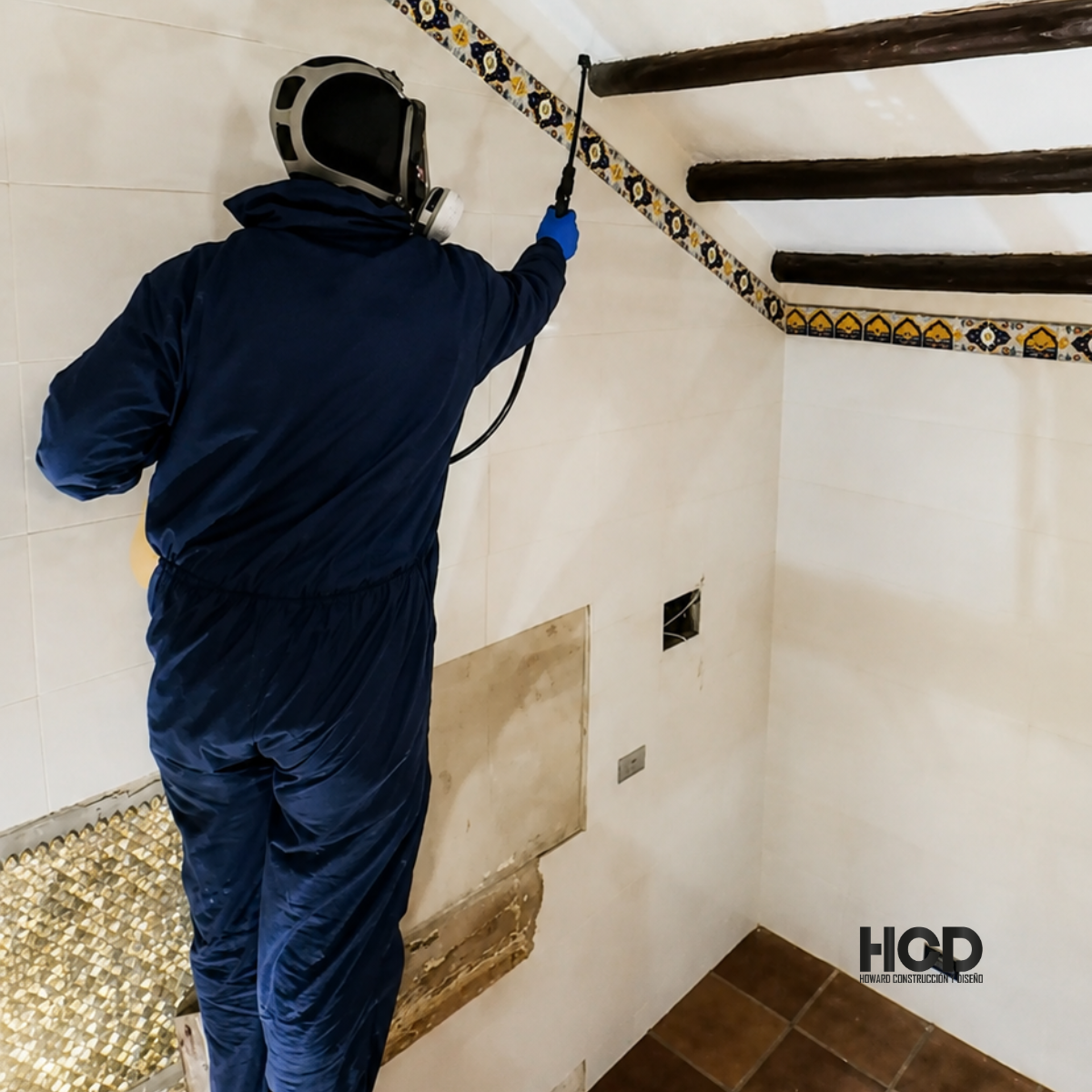 Proceso de fabricación o instalación de Verde Sereno.